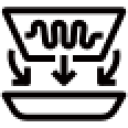 القلي بالشواية (طبق التحمير)