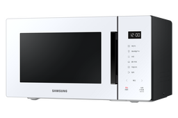 ميكروويف سامسونج MS23T5018AW/LI (سعة 23 لتر، قدرة إخراج 800 واط، 6 مستويات للطاقة، وضع الإيكو، إذابة سريعة، طهي أوتوماتيكي، برامج أوتوماتيكية، شاشة LED، قفل أمان للأطفال، إزالة الروائح)