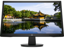 شاشة HP V22v G5 – قياس 21.45 بوصة، بدقة FHD، منافذ HDMI وVGA، باللون الأسود
