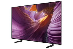 تلفزيون سامسونج QE83S85FAEXIL (شاشة OLED مقاس 83 بوصة، دقة 4K، معالج NQ4 AI Gen2، معدل تحديث 120 هرتز، دعم HDR10+، صوت OTS Lite، تصميم بحواف رفيعة، وضع صانع الأفلام، دعم AirPlay وSmartThings، منافذ HDMI 4K 120Hz)